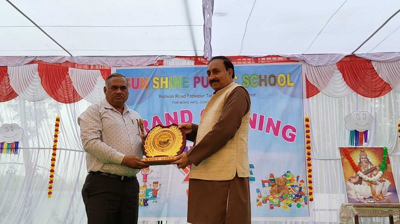 Students at Sun Shine School